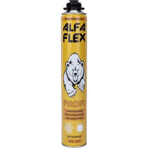 Монтажная пена ALFA Flex Profi 65  всесезонная до 65л.