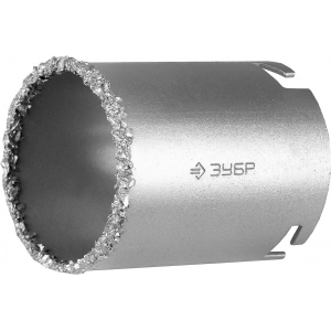Кольцевая коронка с карбид-вольфрамовой крошкой ЗУБР 33350-33