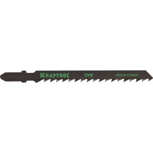 Полотна KRAFTOOL 159521-4-S5 применяются на электрическом лобзике при резке древесины