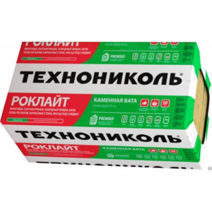 Утеплитель Техно Роклайт П-30 (1200мм*600мм*50мм-8шт.) 5,76м2