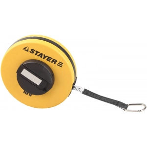 Мерная лента фиберглассовая двухсторонняя STAYER 34153-10