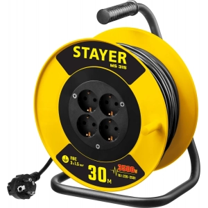 Удлинитель на катушке STAYER 55078-30