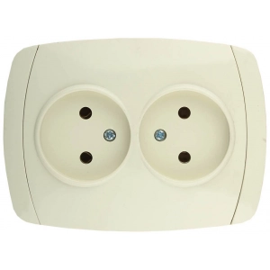 Двойная розетка СВЕТОЗАР CITY LIGHT LIGHT SV-54202-B