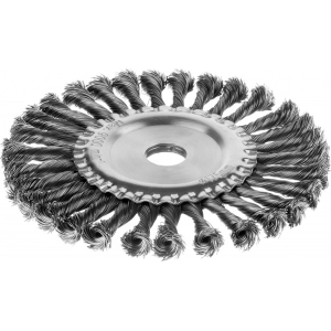 Щетка крацовка дисковая для УШМ MIRAX 35140-175
